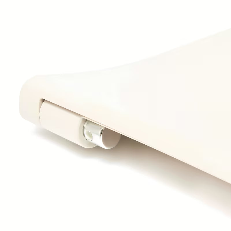 Matné WC sedátko Vitra Sento SoftClose v odstínu taupe s kovovými panty