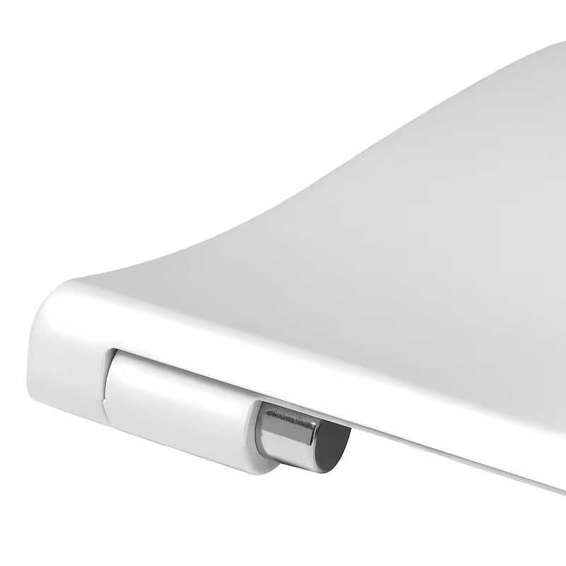 Bílé WC sedátko Vitra Sento z duroplastu se slim designem a technologií SoftClose
