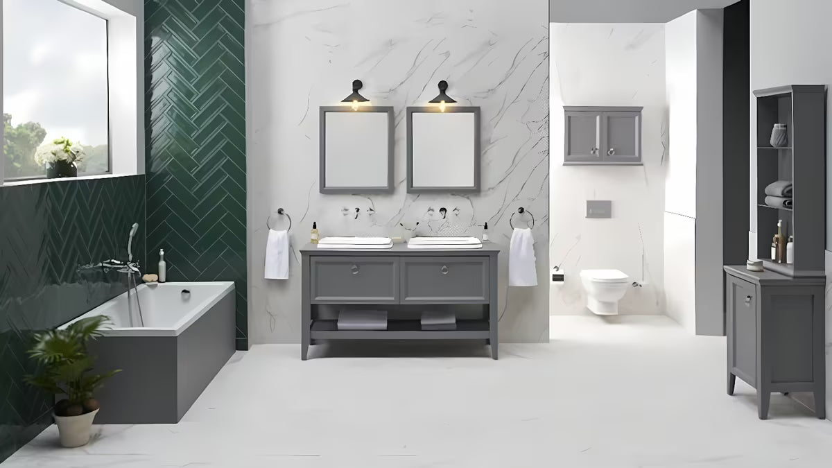 Závěsné WC VitrA Valarte v bílé barvě s Rim-ex provedením bez splachovacího okruhu a skrytým uchycením.