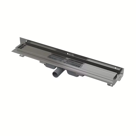 Nerezový sprchový žlab Alca Chrome 85 cm pro instalaci ke stěně