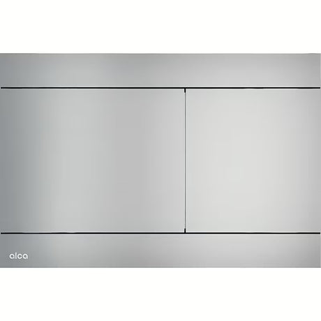Ovládací tlačítko Alca Fun z řady Flat s integrovaným mechanismem do stěny a povrchem Anti-fingerprint.