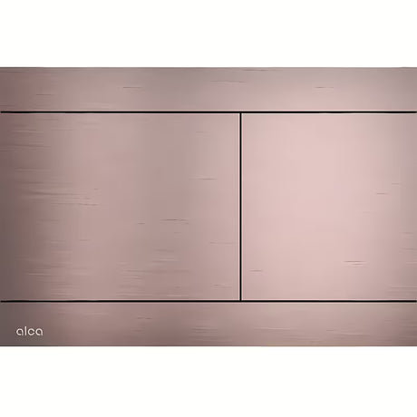 Ovládací tlačítko Alca Individual FLAT Rose Gold matt z kartáčovaného kovu s integrovaným mechanismem