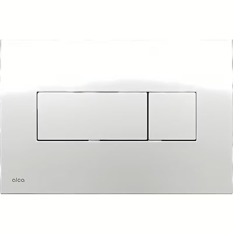 Ovládací tlačítko Alca Chrome v provedení chrom-lesk pro instalační systémy a WC nádrže pro zazdění.