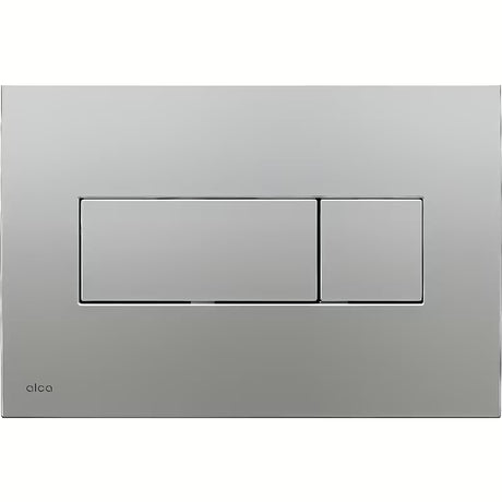Ovládací tlačítko Alca v provedení chrom-mat pro předstěnové instalační systémy a nádržky pro zazdění.