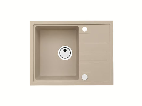 Alveus Intermezzo 30 granitový kuchyňský dřez s odkapem v barvě beige