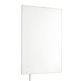 Obdélníkové LED zrcadlo Amirro 60x100 cm se senzorem a krytím IP44