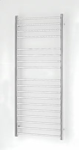 Kombinovaný koupelnový radiátor Anima Paul 60x120 cm v provedení leštěná nerezová ocel chrome.