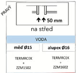 Chromový radiátor Anima Ricordi pro ústřední vytápění v rozměru 60x105 cm
