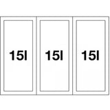 Odpadkový koš sorter Blanco Flexon II do zásuvky pro třídění odpadu