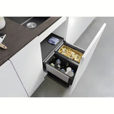 Vestavný odpadkový koš Blanco Select II s čelním výsuvem pro skříňku 50 cm