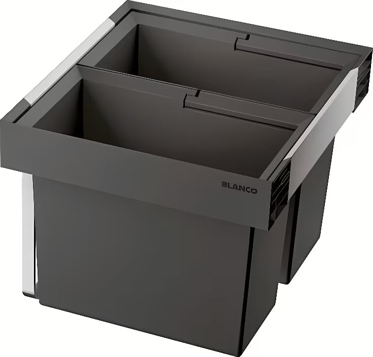Blanco Flexon II Low odpadkový koš sorter do zásuvky s hliníkovým rámem