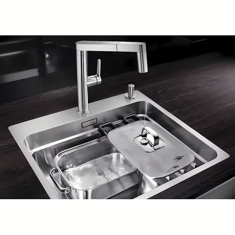Nerezový kuchyňský dřez Blanco Etagon 500-IF/A 540x500 mm v hedvábném lesku