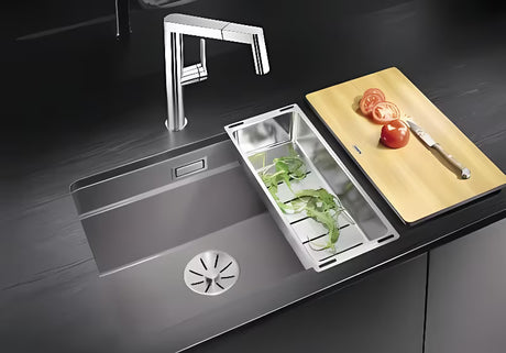 Granitový kuchyňský dřez Blanco Etagon 500 U pro spodní montáž, bílá soft