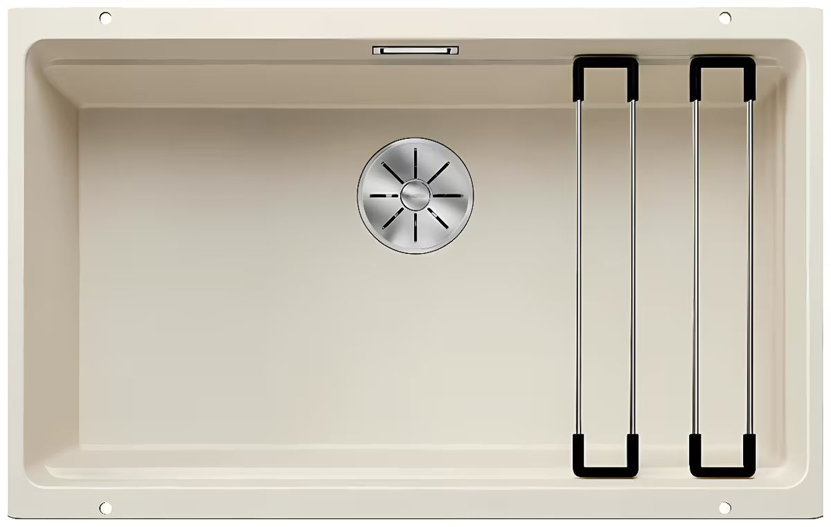 Granitový kuchyňský dřez Blanco Etagon 700 U pro spodní montáž v barvě bílá soft