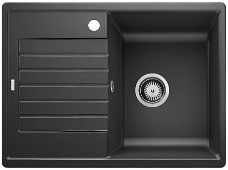Blanco Zia 45 S Compact granitový kuchyňský dřez s odkapávačem, antracit, montáž shora