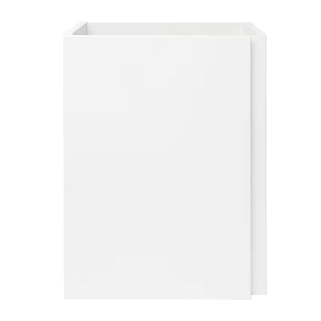 Cersanit Dormo závěsná skříňka s keramickým umývátkem 40x21,5x64 cm v bílém lesku