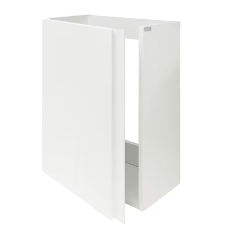 Cersanit Dormo závěsná skříňka s keramickým umývátkem 40x21,5x64 cm v bílém lesku