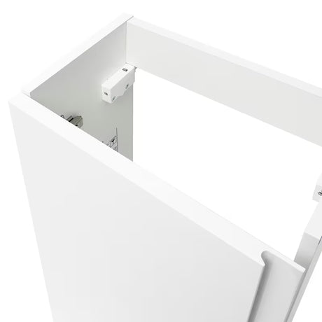 Cersanit Dormo závěsná skříňka s keramickým umývátkem 40x21,5x64 cm v bílém lesku