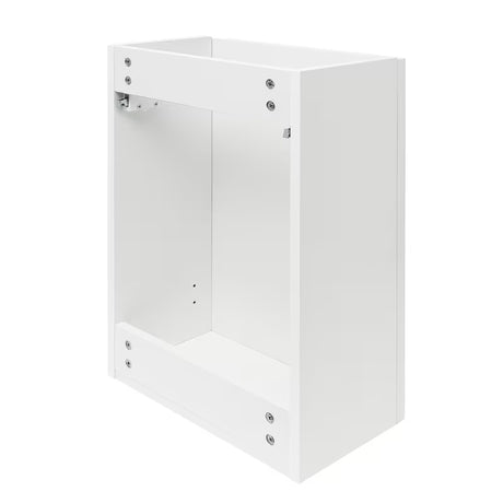 Cersanit Dormo závěsná skříňka s keramickým umývátkem 40x21,5x64 cm v bílém lesku