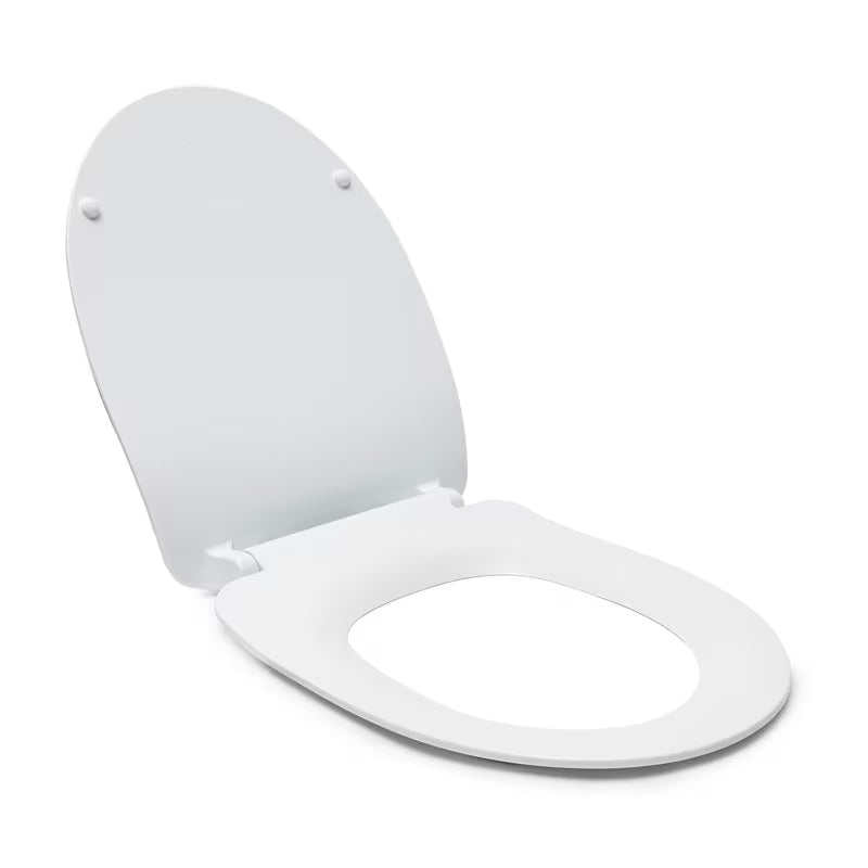 Bílé závěsné WC Cersanit Dormo s bezokrajovým provedením a sedátkem SoftClose