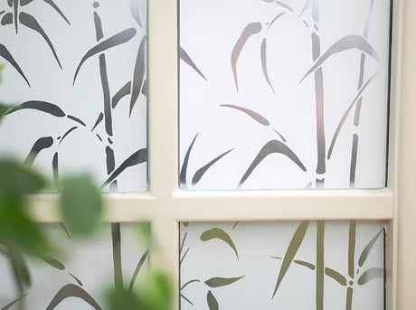 Transparentní statická fólie d-c-fix Bamboo na sprchový kout