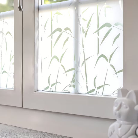 Transparentní statická fólie d-c-fix Bamboo na sprchový kout