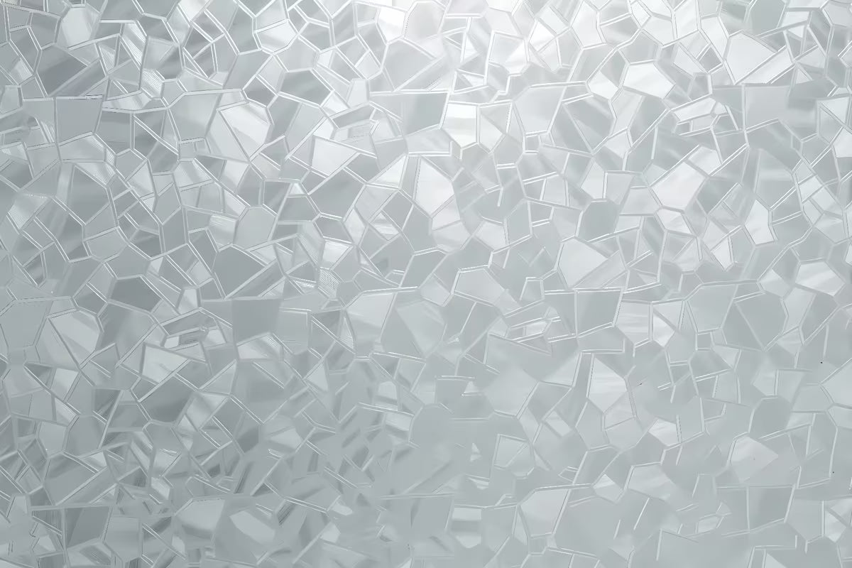 Transparentní fólie d-c-fix Static na sprchový kout pro ochranu soukromí na skleněných plochách.