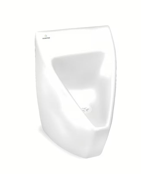 Bezvodý závěsný keramický pisoár EcoStep P10 s patentovaným ventilem pro úsporu vody a snadnou údržbu.