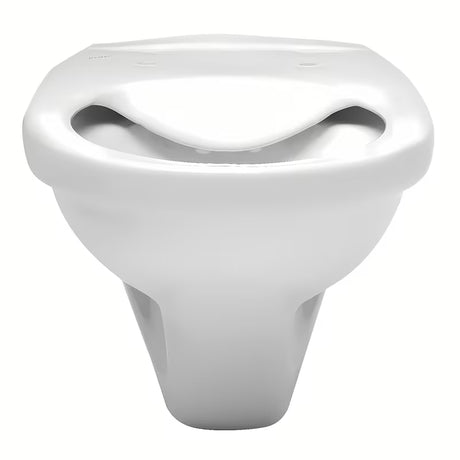 Bílé závěsné WC Fayans Neo bez splachovacího okruhu se zadním odpadem