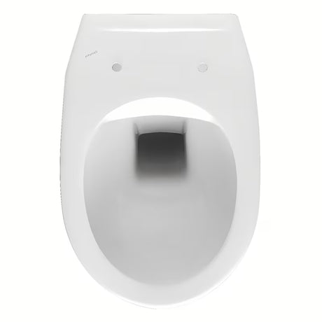Bílé závěsné WC Fayans Neo bez splachovacího okruhu se zadním odpadem