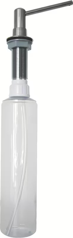 Kromirani dozator deterdženta  Franke Basic s punjenjem odozgo i zapremninom 500 ml.