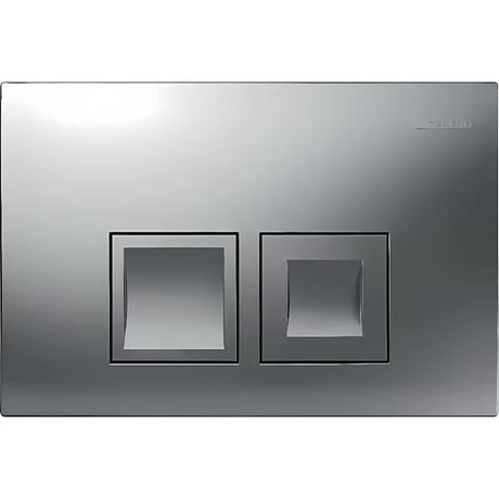 Ovládací tlačítko Geberit Delta35 v provedení matný chrom pro podomítkové nádržky Geberit Delta.