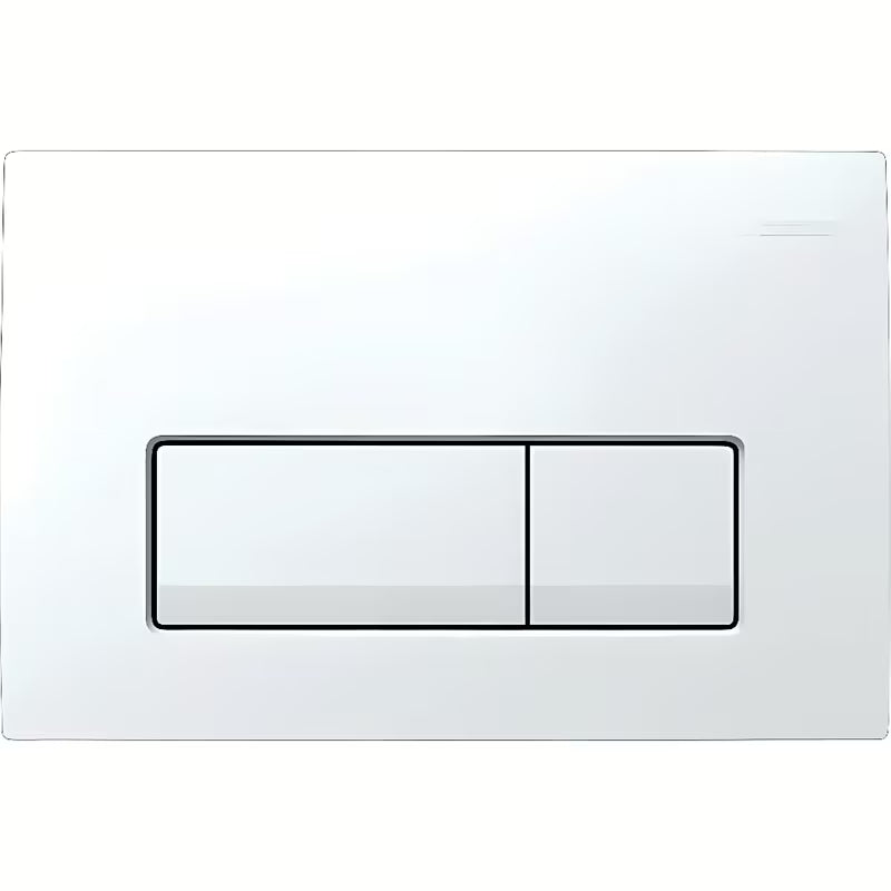 Ovládací tlačítko Geberit Delta50 v alpské bílé barvě pro podomítkové splachování