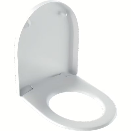 Bílé WC sedátko Geberit Icon s poklopem a technologií SoftClose
