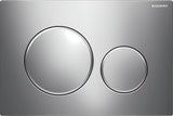 Ovládací tlačítko Geberit Sigma20 v provedení chrome pro podomítkové nádržky Sigma