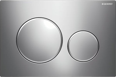 Ovládací tlačítko Geberit Sigma20 v provedení chrome pro podomítkové nádržky Sigma