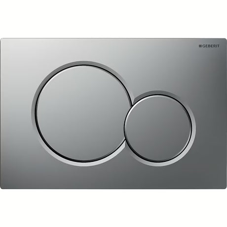 Ovládací tlačítko Geberit Sigma01 v provedení matný chrom pro podomítkové nádržky Geberit Sigma