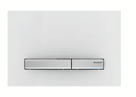 Geberit Sigma50 ovládací tlačítko pro podomítkové nádržky Geberit Sigma v bílé barvě