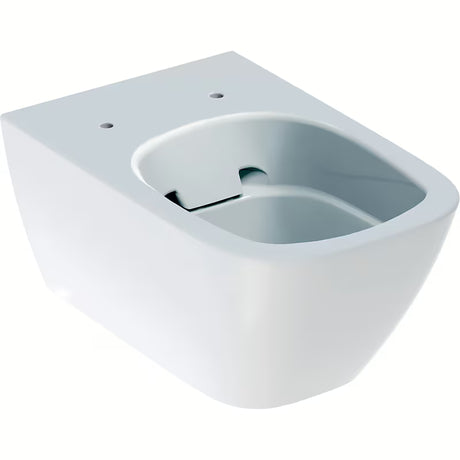 Geberit Smyle Square závěsné WC bez splachovacího okruhu v bílé barvě se skrytým uchycením