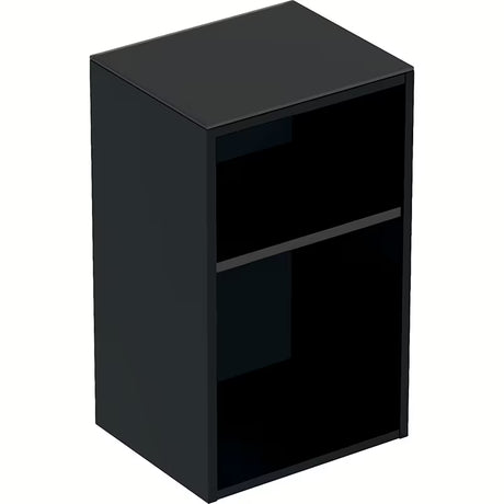 Závěsná koupelnová skříňka Geberit Smyle Square 36x60x30 cm v antracitovém dekoru láva