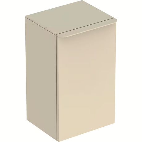 Geberit Smyle Square závěsná koupelnová skříňka v šedé barvě o rozměru 36x60x32,6 cm.