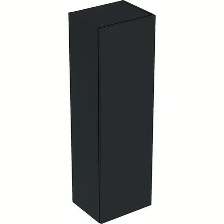 Geberit Smyle Square závěsná vysoká koupelnová skříňka 36x118x30 cm v antracitovém dekoru láva
