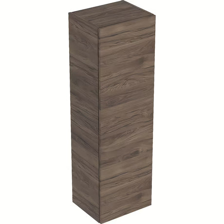 Geberit Smyle Square závěsná vysoká koupelnová skříňka 36x118x30 cm v dekoru ořech