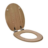 WC sedátko Glacera z MDF s PVC fólií v dekoru bardolino s panty SoftClose a Easy uchycením.