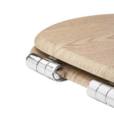 WC sedátko Glacera z MDF s PVC fólií v dekoru bardolino s panty SoftClose a Easy uchycením.