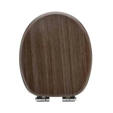 WC sedátko Glacera Modena z MDF potažené PVC fólií s panty SoftClose a Easy uchycením