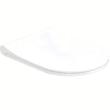 Závěsné WC Glacera Ava v bílé lesklé keramice s Rimless provedením a skrytým uchycením