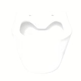 Závěsné WC Glacera Ava v bílé lesklé keramice s Rimless provedením a skrytým uchycením
