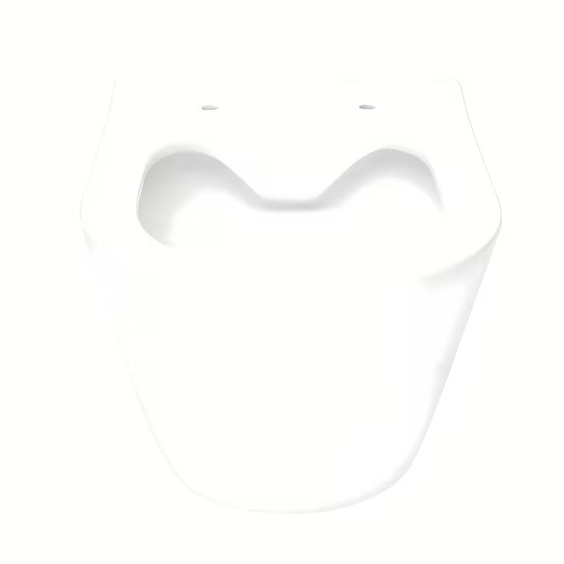 Závěsné WC Glacera Ava v bílé lesklé keramice s Rimless provedením a skrytým uchycením