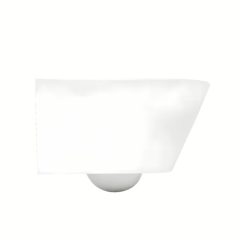 Závěsné WC Glacera Ava v bílé lesklé keramice s Rimless provedením a skrytým uchycením
